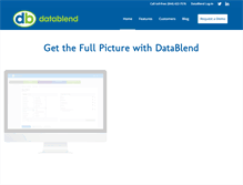 Tablet Screenshot of datablend.com